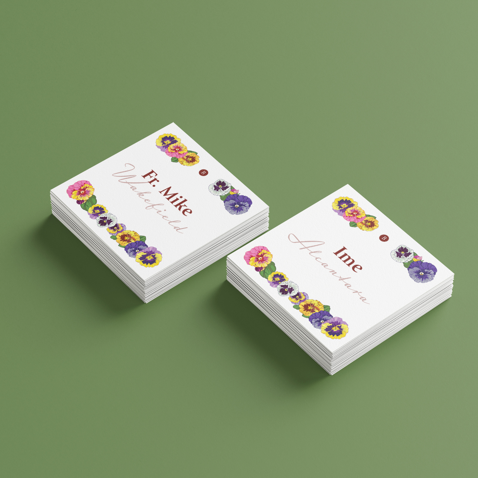 Eric Rodrigues Placecards