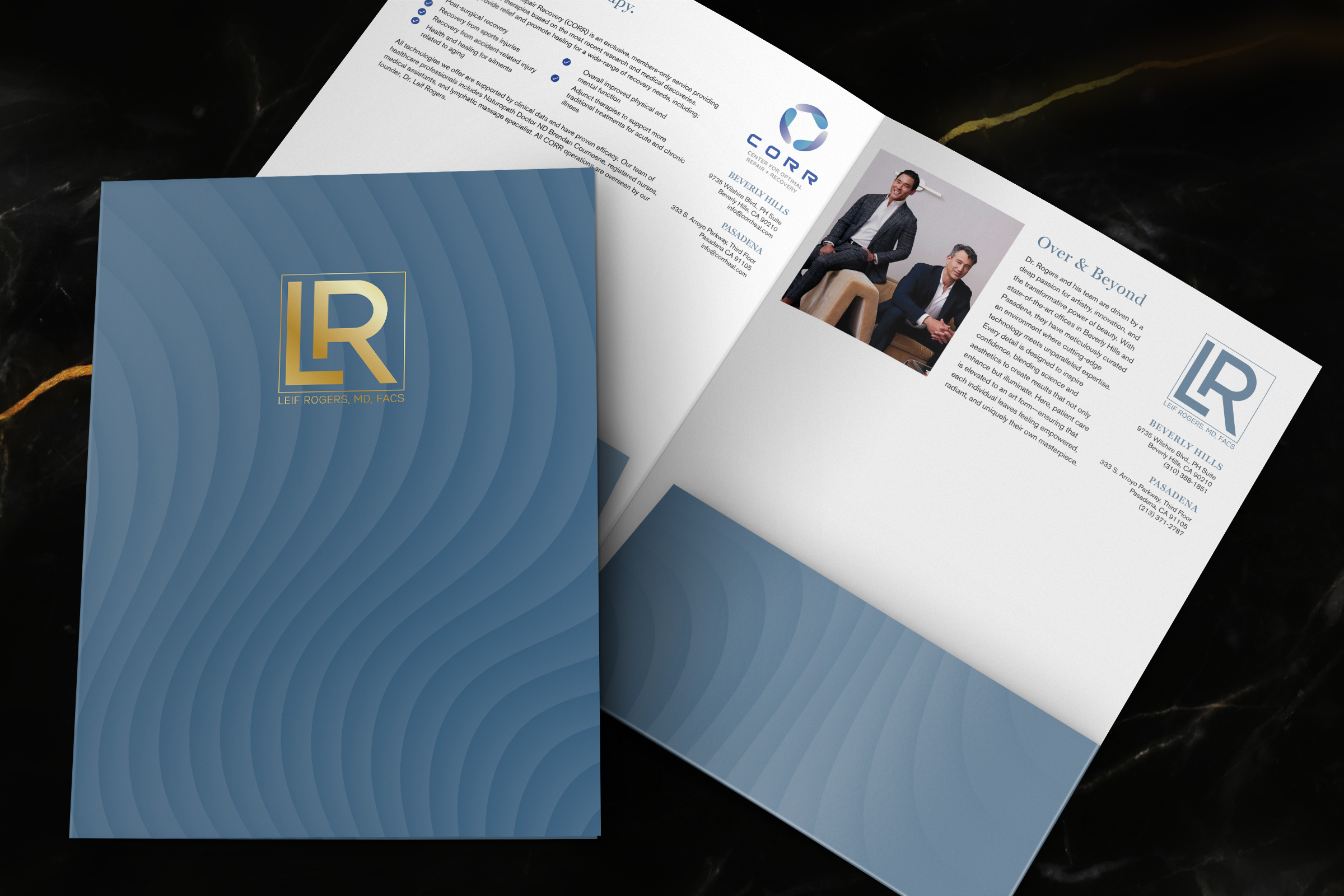 Leif Rogers MD Pocket Folder